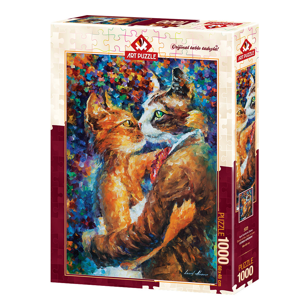 Puzzle 1000 Piezas - Dance Of The Cats In Love