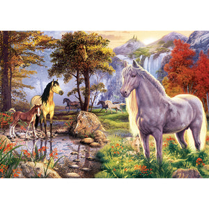 Puzzle 1000 Piezas - The Hidden Horses