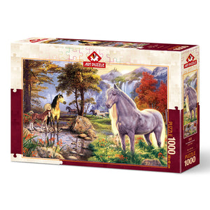 Puzzle 1000 Piezas - The Hidden Horses