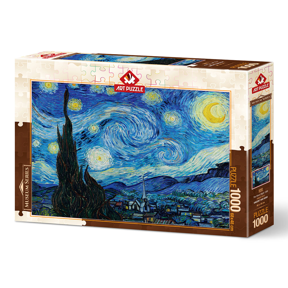 Puzzle 1000 Piezas - The Starry Night, 1889