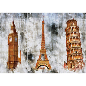 Puzzle 1000 Piezas - Three Cities Three Towers