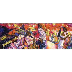 Puzzle 1000 Piezas Panorámico - The Colors of Jazz