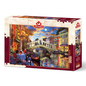 Puzzle 1500 Piezas - Rialto Bridge, Venice