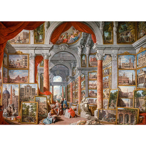 Puzzle 2000 Piezas - Gallery With Views of Modern Rome, 1757