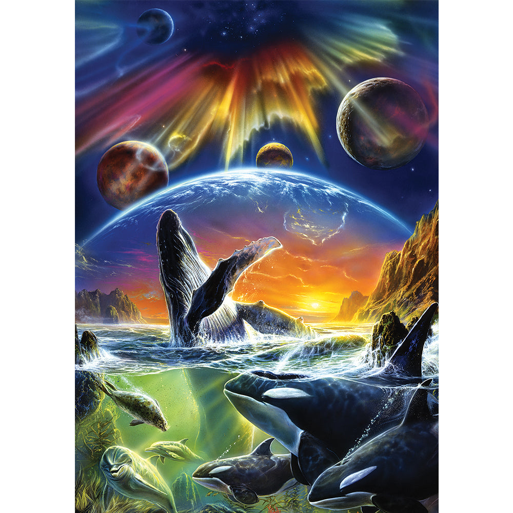 Puzzle 500 Piezas - Orca Aurora