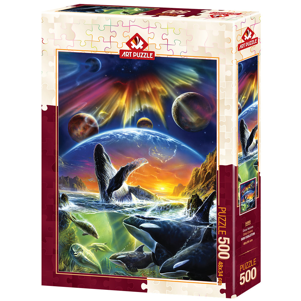 Puzzle 500 Piezas - Orca Aurora