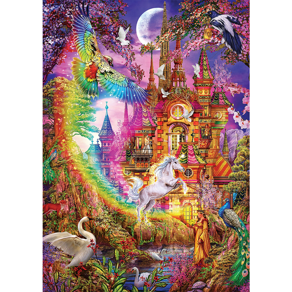 Puzzle 500 Piezas - Rainbow Castle