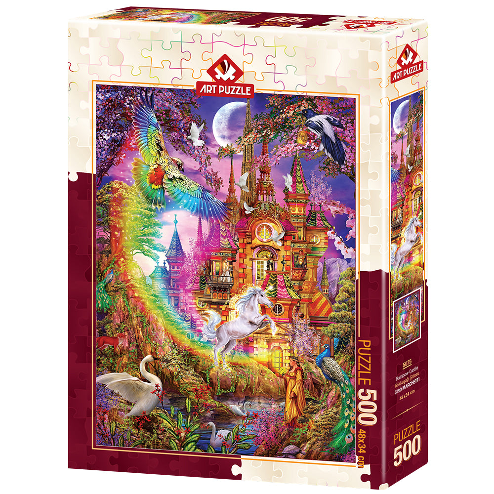 Puzzle 500 Piezas - Rainbow Castle