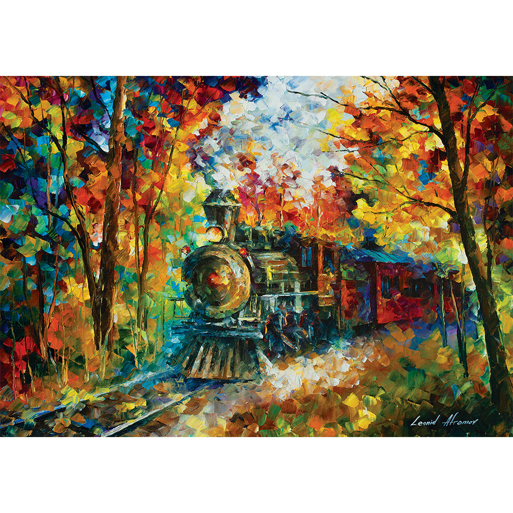 Puzzle 500 Piezas - The Fall Train