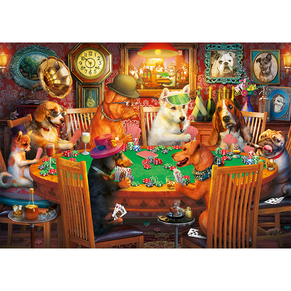 Puzzle 500 Piezas - The Gambler Dogs