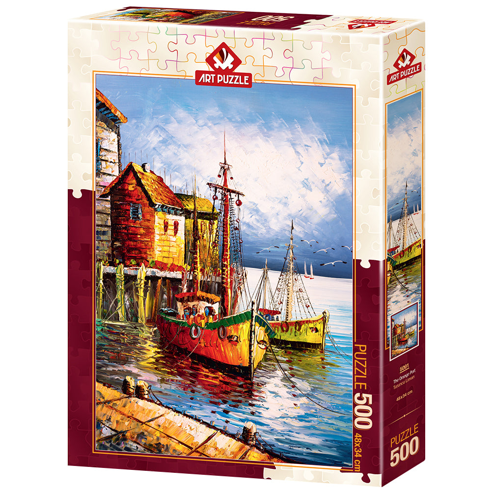 Puzzle 500 Piezas - The Orange Port