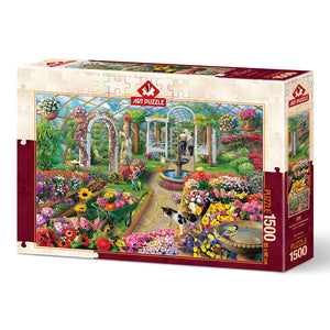 Puzzle 1500 Piezas - The Colors of Greenhouse